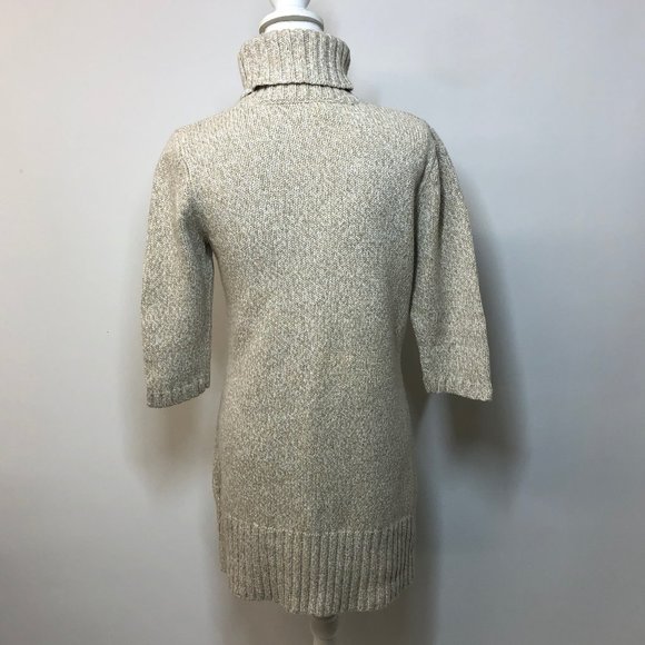 GUC Tan Sweater Dress : turtleneck OLD NAVY - Picture 3 of 7